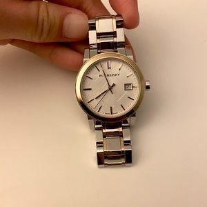 Two-Tone Burberry Watch